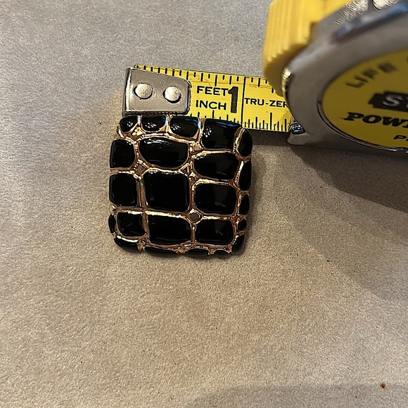 Authentic&Signed Donald Stannard clip earrings.ExcellentConditionArt Deco Rare - Picture 4 of 4